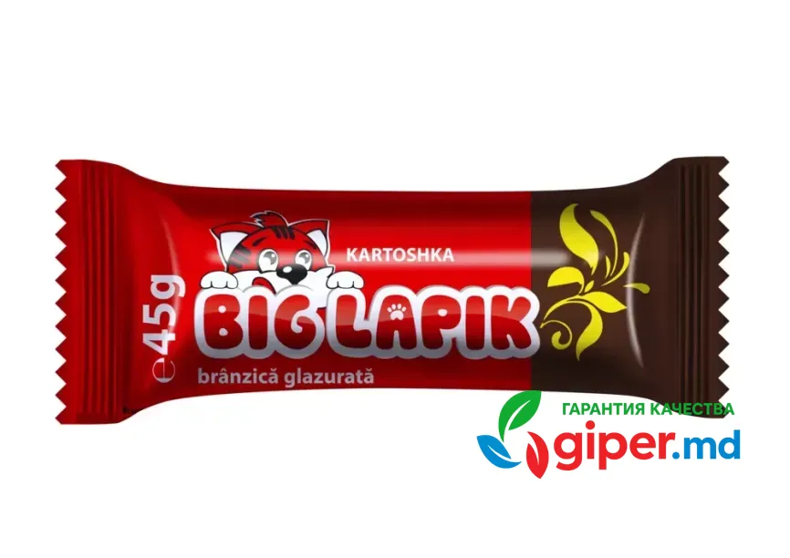 BIG LAPIK Сырок глазирован Картошка 26%, 45г фото 1