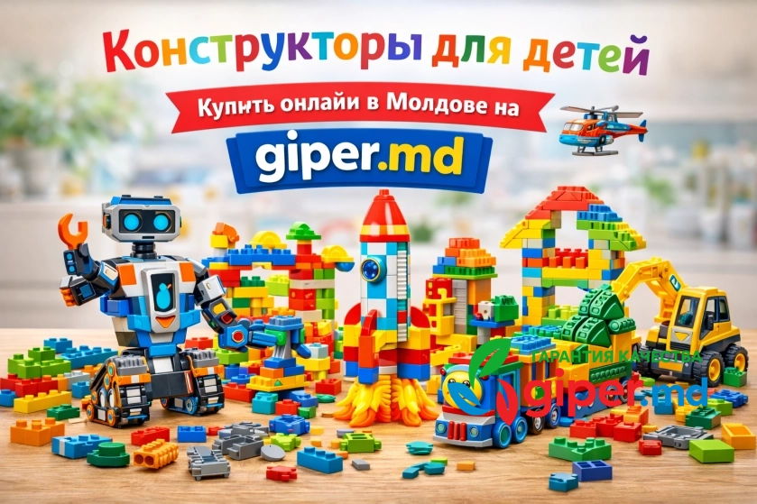 Конструкторы для детей — развивающие игры, купить онлайн | giper.md