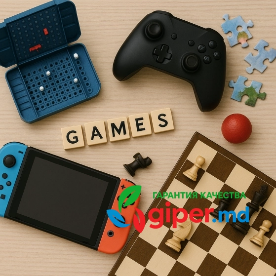 Игры и развлечения для всей семьи, купить онлайн | giper.md