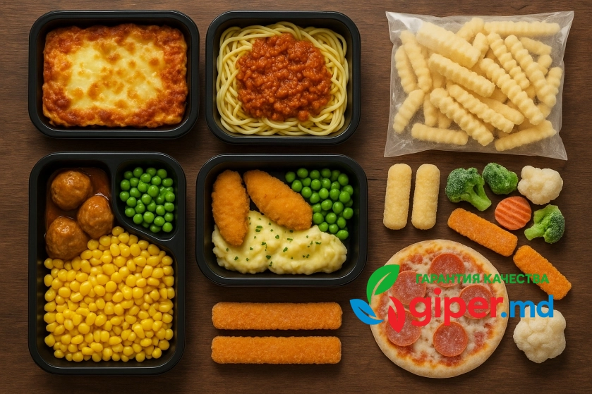 Замороженные продукты, купить онлайн | giper.md